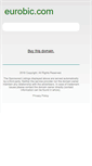 Mobile Screenshot of eurobic.com