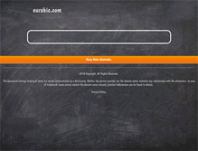 Tablet Screenshot of eurobic.com